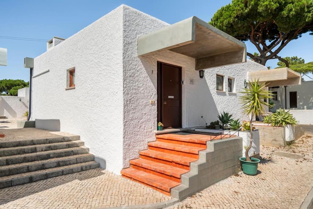 Sunny Villa With Golf Front View Vilamoura Exterior foto